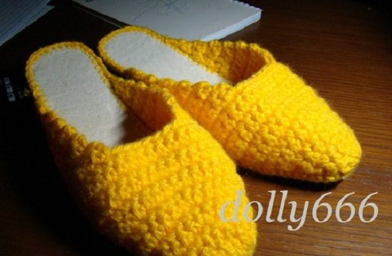 DIY Crochet Slippers Patterns 8