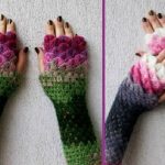 DIY Crochet Hand Warmer9