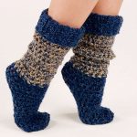DIY Crochet Socks13