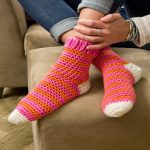 DIY Crochet Socks15