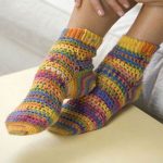 DIY Crochet Socks4