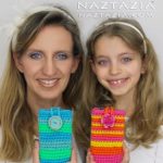 DIY crochet mobile case