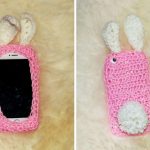 DIY crochet mobile case11