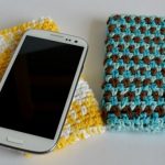 DIY crochet mobile case17