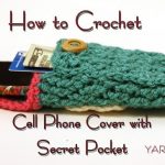 DIY crochet mobile case28