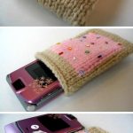 DIY crochet mobile case30