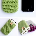 DIY crochet mobile case7