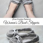 crochet boat shoes