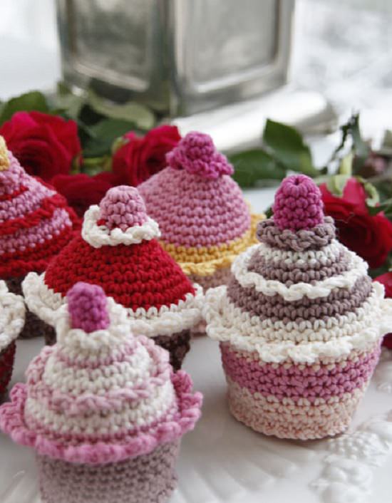 25+ Best Image of Crochet Birthday Cake - birijus.com | Sewing cake,  Knitting cake, Cake