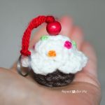 Diy crochet Keychain11