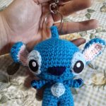 Diy crochet Keychain5