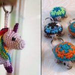 13 Super Cute DIY Crochet Keychain Ideas With Free Patterns2