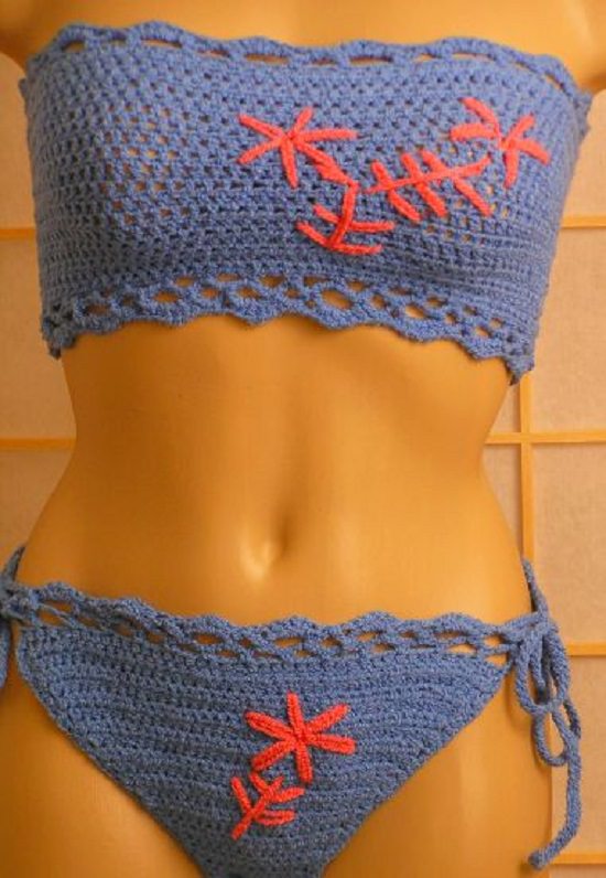 Crochet Bikini Pattern How To Tie A Double Half Hitch How To Make My Xxx Hot Girl 