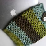 diy crochet laptop case 19