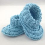 18baby booties crochet