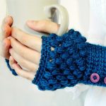 10free fingerless gloves crochet pattern