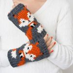 13free fingerless gloves crochet pattern