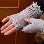 15free fingerless gloves crochet pattern