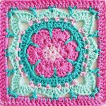 1granny square crochet pattern