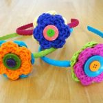 2Crochet Button Flowers