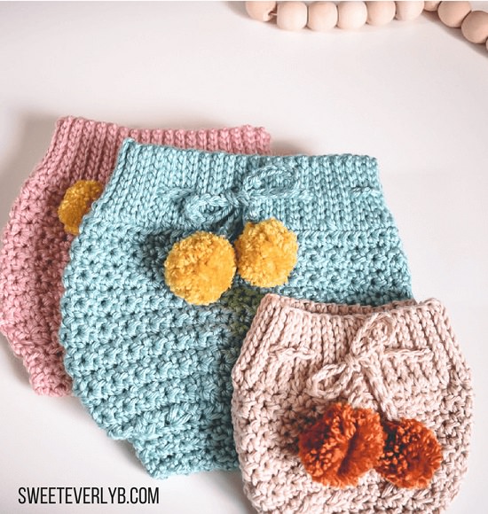 13 Easy Crochet Diaper Cover Idea to Try at Home! - Crocht