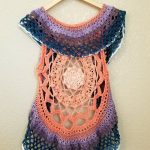 4Free Crochet Circular Vest Pattern