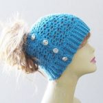 7Messy Bun Hat Crochet Pattern
