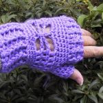 7free fingerless gloves crochet pattern