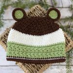 9free crochet baby hat