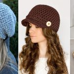 60 DIY Crochet Beanie and Hat Patterns