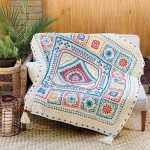 Moroccan Tile Crochet Blanket