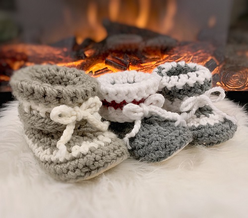 DIY Crochet Slippers Patterns 16