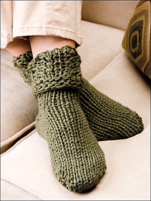 DIY Crochet Slippers Patterns 11