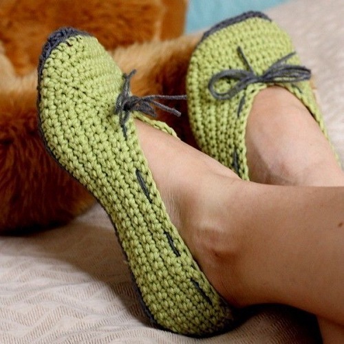 DIY Crochet Slippers Patterns 17