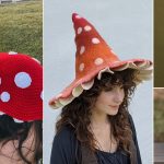 29 Adorable DIY Crochet Mushroom Hat Patterns