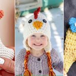 Crochet Chicken Hat Patterns