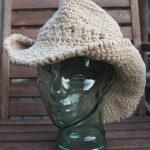 Crochet Cowboy Hat Pattern for Adults