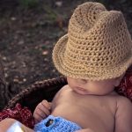 Crochet Infant Cowboy Hat