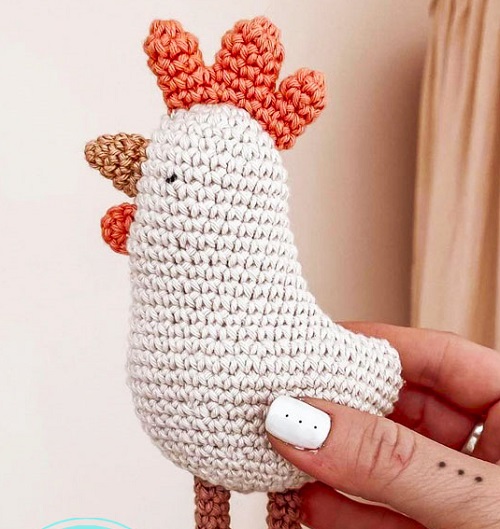 Crochet Chicken Hat Patterns 6