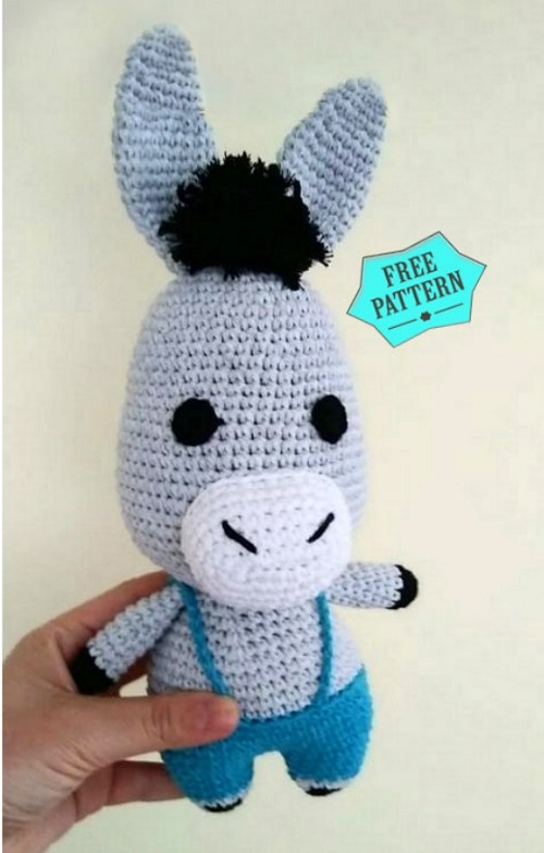 Donkey Crochet Patterns 4