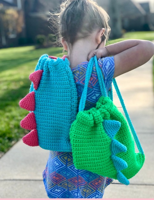 DIY Crochet Backpack Patterns Ideas 6