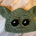 Crochet Baby Yoda Hat