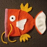 Crochet Goldfish Monster Hat