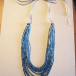 Crochet Ombre Beaded Necklace