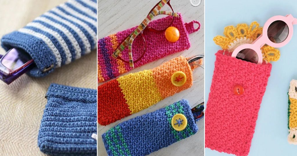 20 DIY Crochet Glasses Case Patterns Crocht