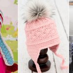 DIY Crochet Hat with Ear Flaps