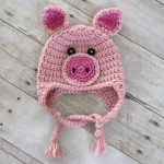 DIY Crochet Pig Hat Pattern