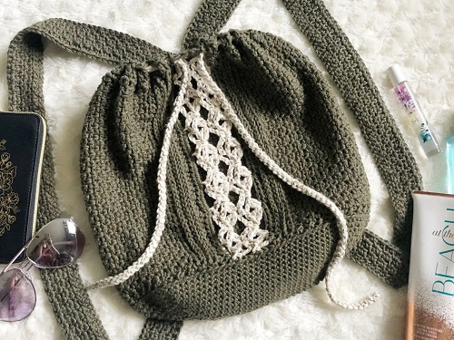DIY Crochet Backpack Patterns Ideas 3