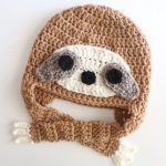 Funny Crochet Sloth Hat