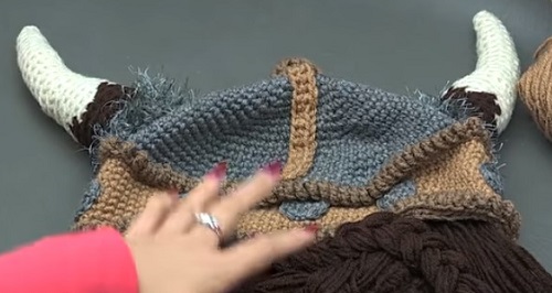 DIY Crochet Viking Hat Pattern Ideas 2